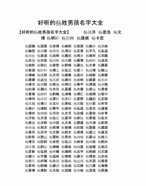 男孩大气名字大全,大气的男孩名字图8