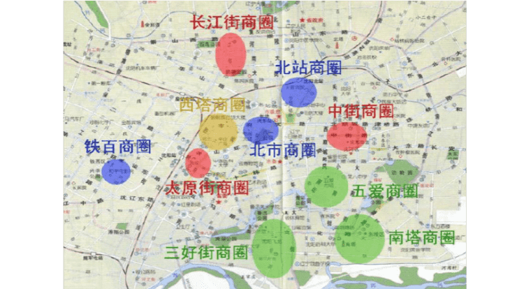 商圈的类型主要包括哪几种,商圈分为哪几个层次图3