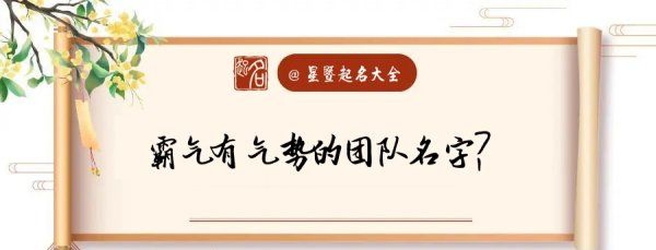 取团队名字大全 霸气,团队名称大全 霸气团队名称图2