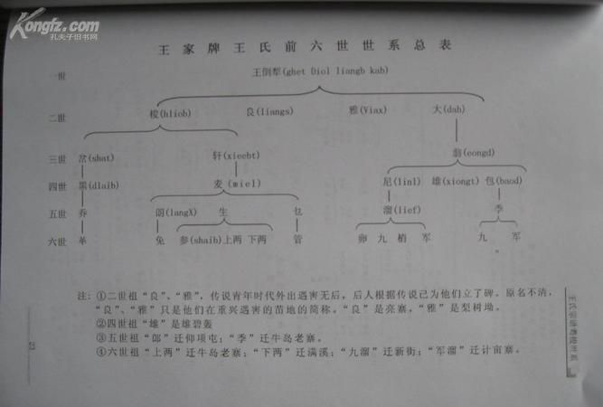 王家家谱20辈,三槐堂王姓辈分排列江苏图5