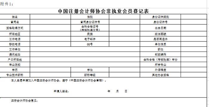 如何申请注册会计师非执业会员,注册会计师非执业资格证书图4