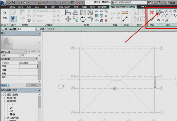 revit怎么得到模型线，revit207中怎么画一条线图7