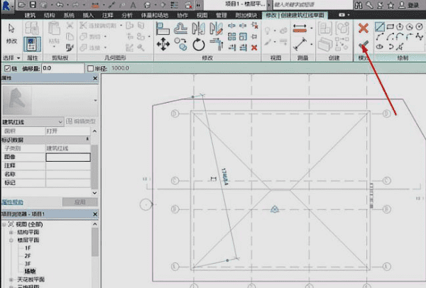 revit怎么得到模型线，revit207中怎么画一条线图9