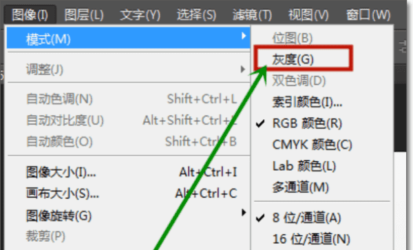 ps怎么样把变灰,ps怎样把彩色的照片变成黑白色图6