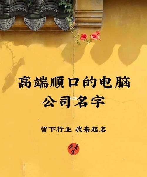 好听的电脑公司名字大全,电脑公司起什么名字好听取名要简明扼要图3