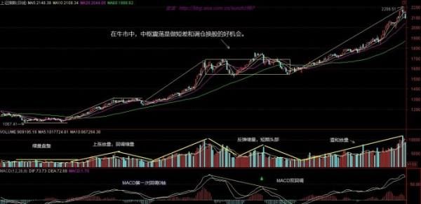 大盘黄白线各代表什么,大盘白色线跟黄色线什么意思区别图4