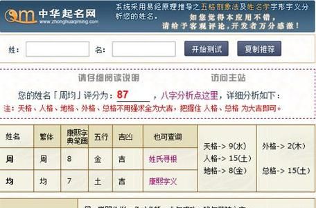 测名字打分测名字00分真的好,网上免费测公司名打分图2