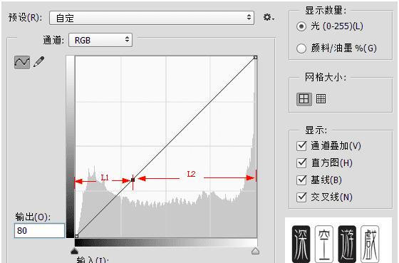 ps怎么调出曲线，ps怎么把图片画出来图7