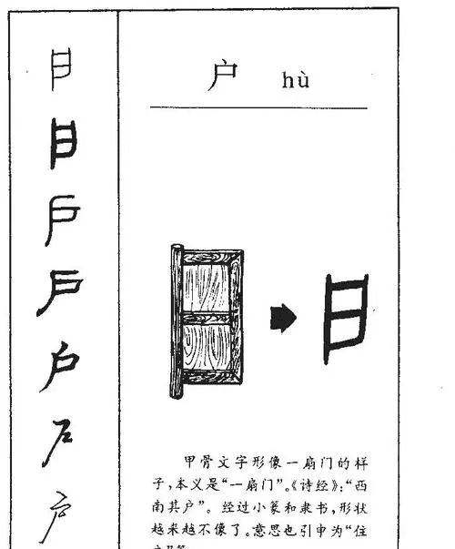 户的部首,户的部首是什么图3