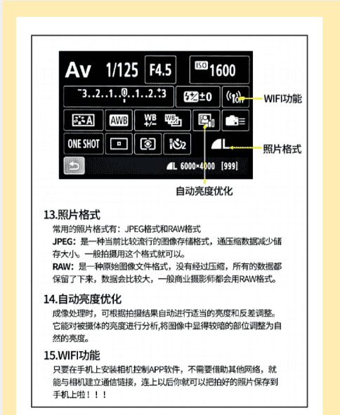 相机有几种曝光模式，还看不懂相机界面的_一篇搞懂盒标识图6