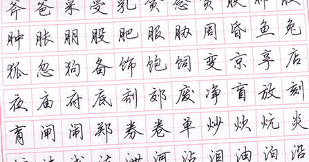 常用字字帖大全,卢中南楷书5000常用字图3