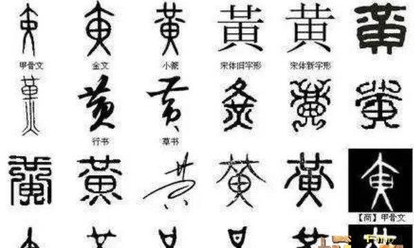 黄的部首是草字头,黄字是草字头图1