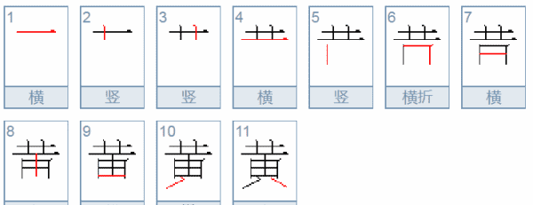 黄的部首是草字头,黄字是草字头图2