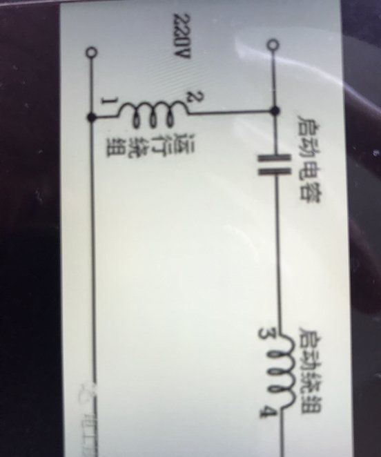 单相电机电容怎么接,单相电机电容怎么接线图7