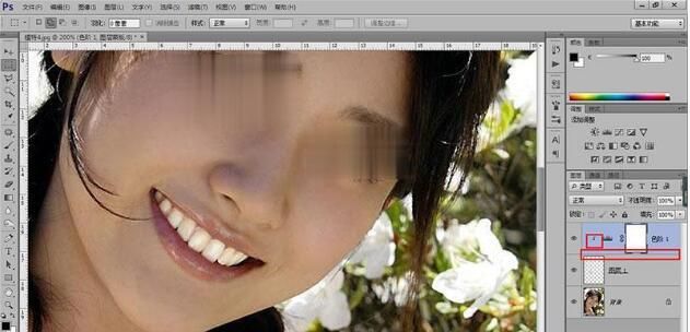 ps怎么局部美白,如何使用ps软件给照片上人美白皮肤颜色图4