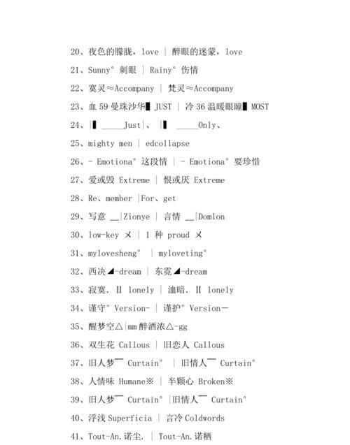 英文情侣名字简洁,适合两个人的英文情侣网名有什么含义图3