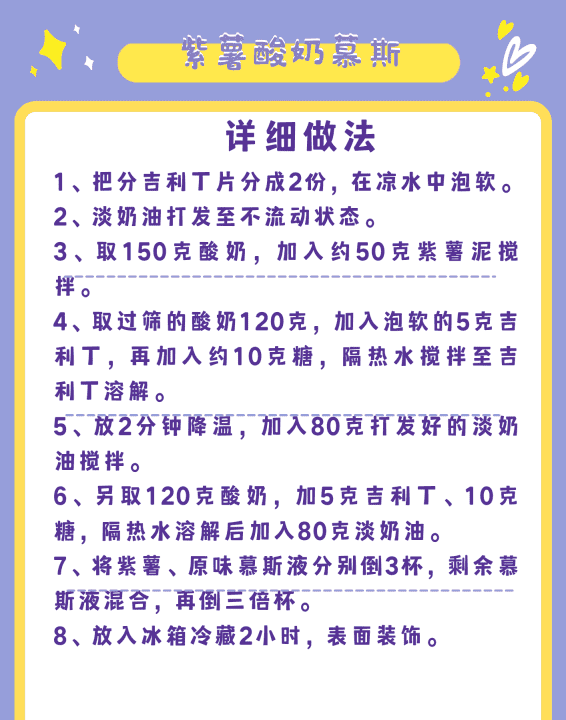 紫薯可以用来做什么点心,紫薯党必须学会的甜品有哪些图11