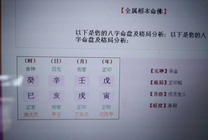 免费命格测算格局,免费查询自己命格免费图3