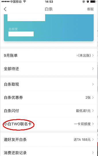 中信信用卡怎么激活白条,京东白条支持的银行卡有以下两种类型图14