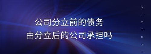 公司没成立产生债务由谁来承担,公司成立前的债务由谁承担责任图2