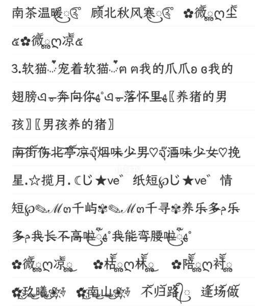 情侣网名两个字带符号,两个字稀有情侣网名带符号图3