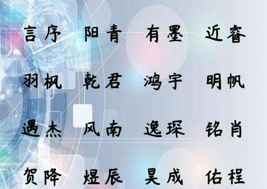 诗经男孩名字大全集,男孩子诗经中最唯美的名字图8