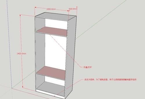 衣柜板材计算公式是什么,通常做一个衣柜通常需要多少板材图3