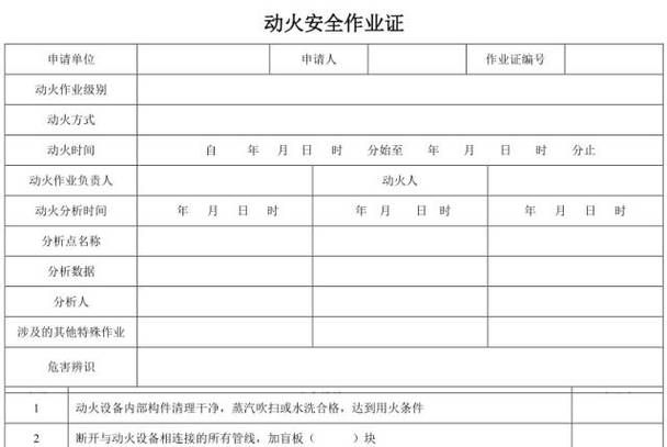 八大作业票是指什么,化工厂八大危险作业分别是什么图4