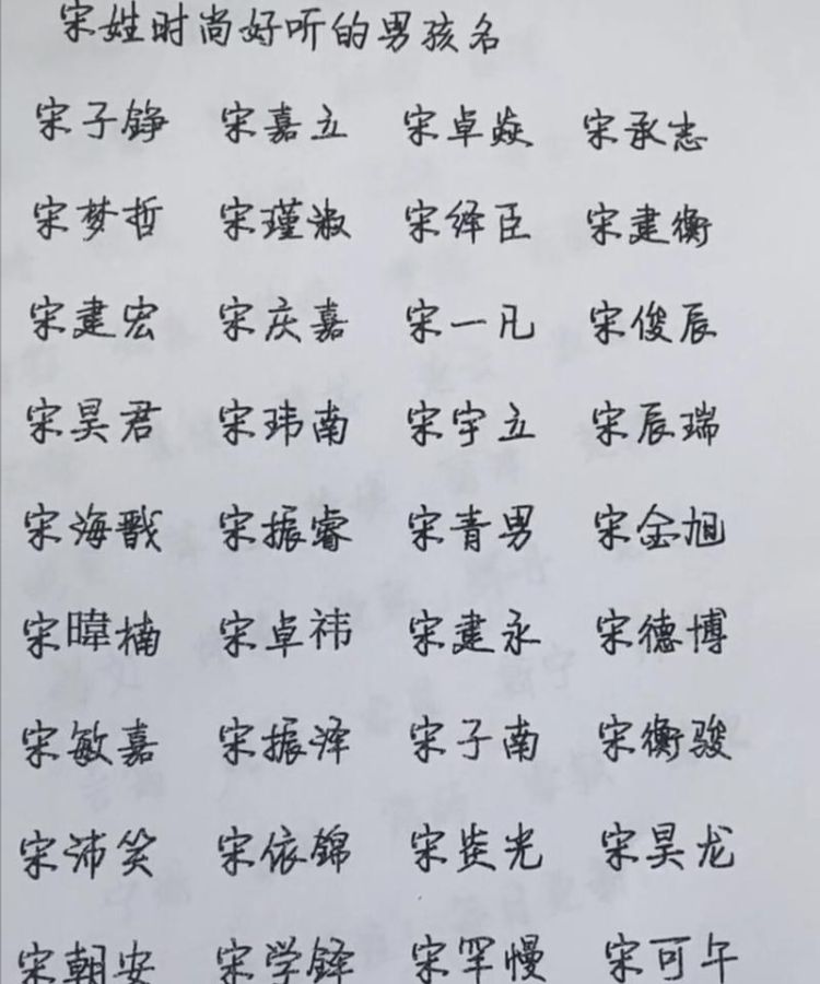 好听个性的男孩名字,男孩子比较好听的名字有哪些图4