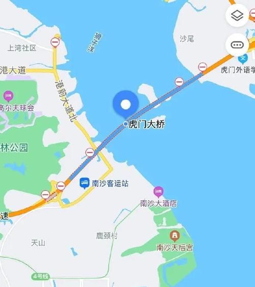 虎门大桥的地址在哪里,虎门大桥在哪里图2