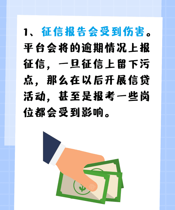 蚂蚁借呗上的借款不还会怎么样图2