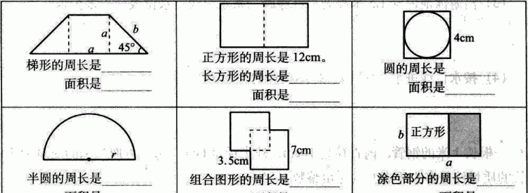 什么叫平面图形的周长,怎样理解平面图形的周长和面积