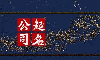 商贸有限公司名称大全,商贸公司取名免费 名字库