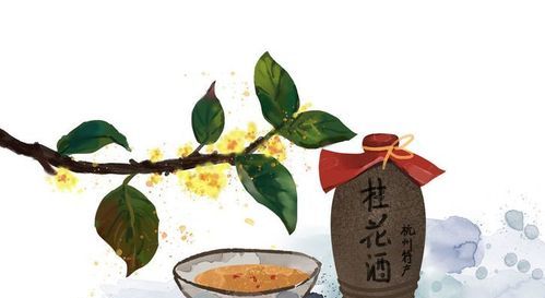 饮桂花酒是什么节日的,中秋节饮桂花酒的传说图2