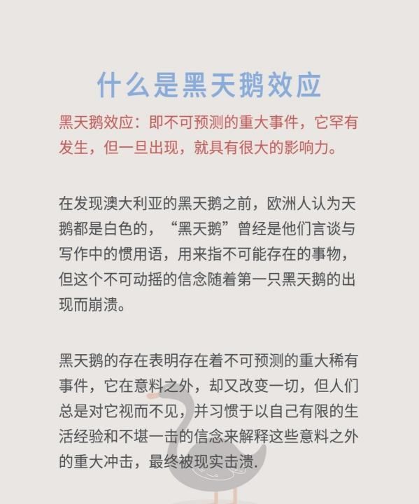 黑天鹅效应，什么是黑天鹅效应图2