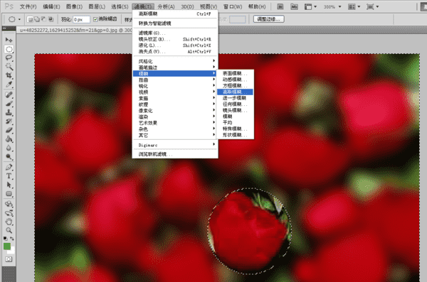 ps里高斯模糊在哪，ps的高斯模糊在哪里图6