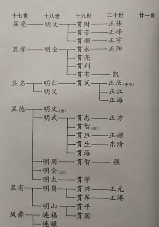 义门陈氏家谱字辈大全,江西九江义门陈氏家族图2